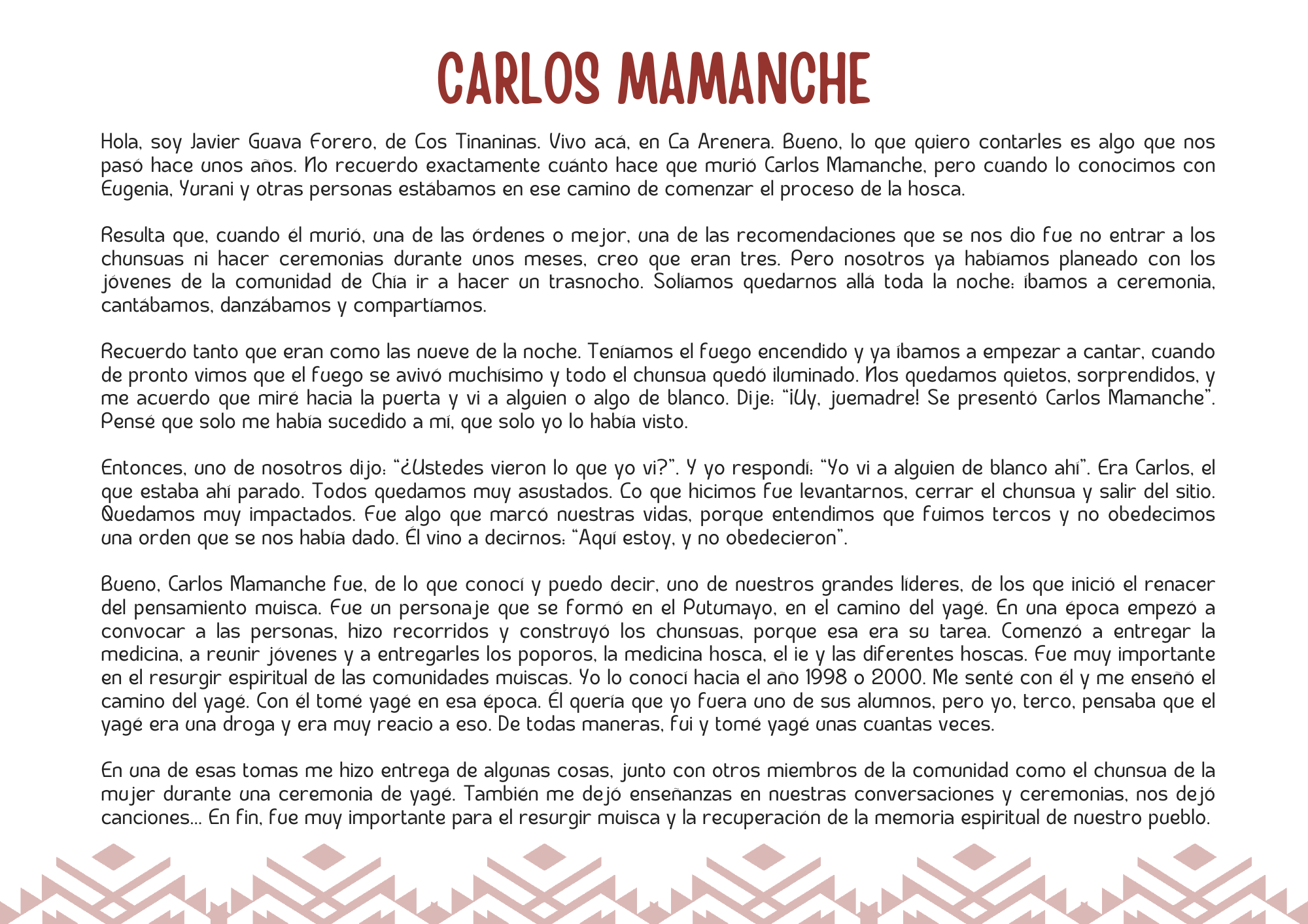 CARLOS MAMANCHE